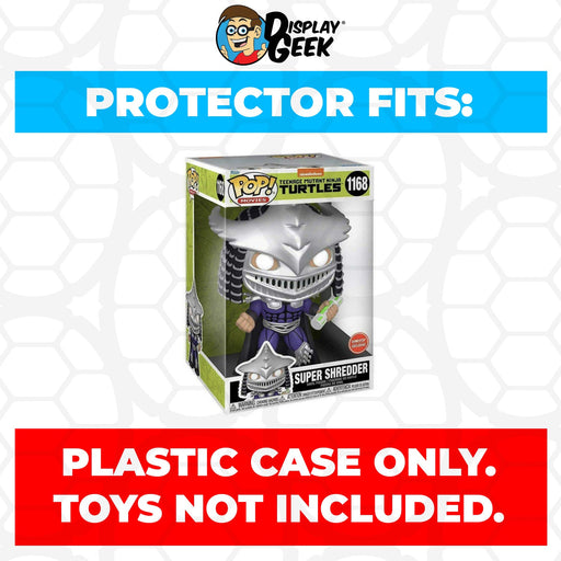 Pop Protector for 10 inch Super Shredder #1168 TMNT Jumbo Funko Pop - Just $16.99! Shop now at Retro Gaming of Denver