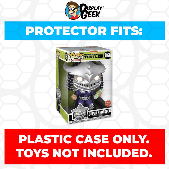 Pop Protector for 10 inch Super Shredder #1168 TMNT Jumbo Funko Pop - Just $16.99! Shop now at Retro Gaming of Denver