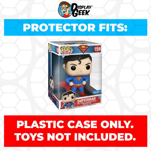 Pop Protector for 10 inch Superman #159 Jumbo Funko Pop - Just $16.99! Shop now at Retro Gaming of Denver