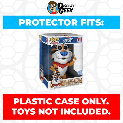 Pop Protector for 10 inch Tony the Tiger #70 Jumbo Funko Pop - Just $16.99! Shop now at Retro Gaming of Denver