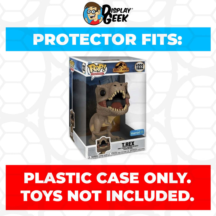 Pop Protector for 10 inch T.Rex Jurassic World #1222 Jumbo Funko Pop - Just $16.99! Shop now at Retro Gaming of Denver