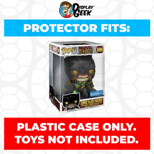 Pop Protector for 10 inch Zombie Black Panther #699 Jumbo Funko Pop - Just $16.99! Shop now at Retro Gaming of Denver