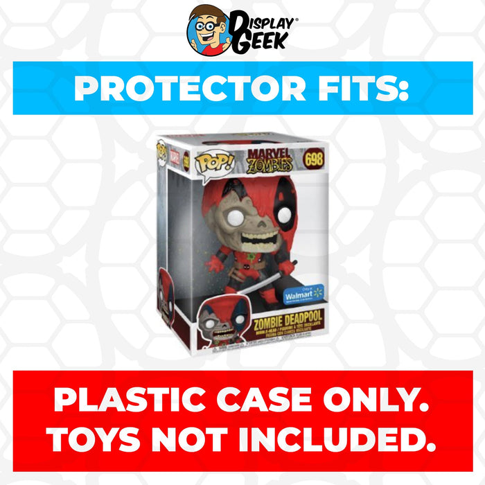 Pop Protector for 10 inch Zombie Deadpool #698 Jumbo Funko Pop - Just $16.99! Shop now at Retro Gaming of Denver