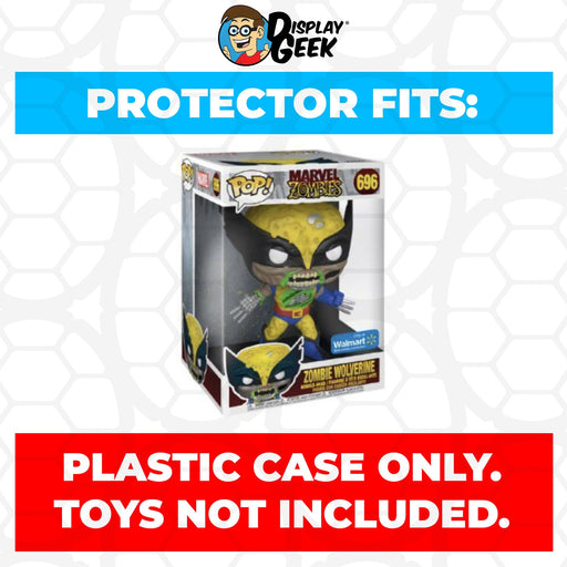 Pop Protector for 10 inch Zombie Wolverine #696 Jumbo Funko Pop - Just $16.99! Shop now at Retro Gaming of Denver