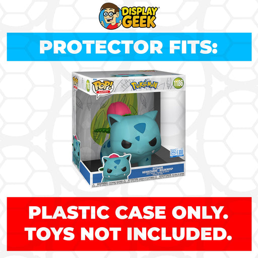Pop Protector for Funko Pop 10 inch Ivysaur #1186 Jumbo Size Box - for just $19.99! 