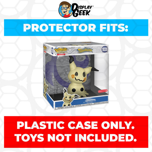 Pop Protector for 10 inch Mimikyu #1020 Jumbo Size Funko Pop - for just $19.99! 