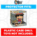 Pop Protector for 10 inch Monkey D. Luffy with Meat #1945 Jumbo Size Funko Pop - for just $19.99! 