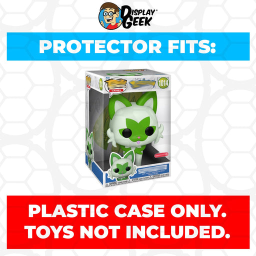 Pop Protector for 10 inch Sprigatito #1014 Jumbo Size Funko Pop - for just $16.99! 