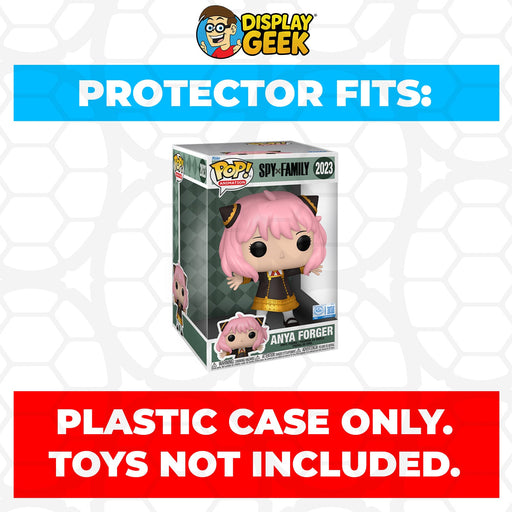 Pop Protector for Funko Pop 10 inch Anya Forger #2023 Jumbo Size - for just $16.99! 