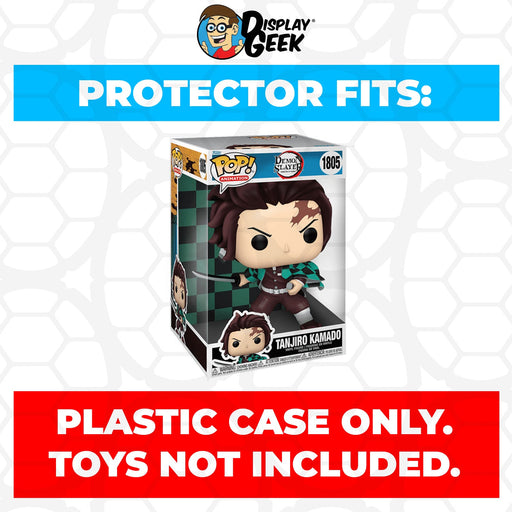 Pop Protector for 10 inch Tanjiro Kamado #1805 Jumbo Size Funko Pop - for just $16.99! 