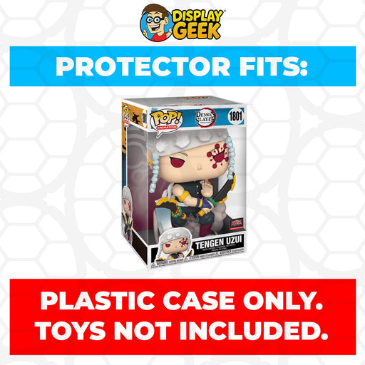 Pop Protector for 10 inch Tengen Uzui #1801 Jumbo Size Funko Pop - for just $16.99! 