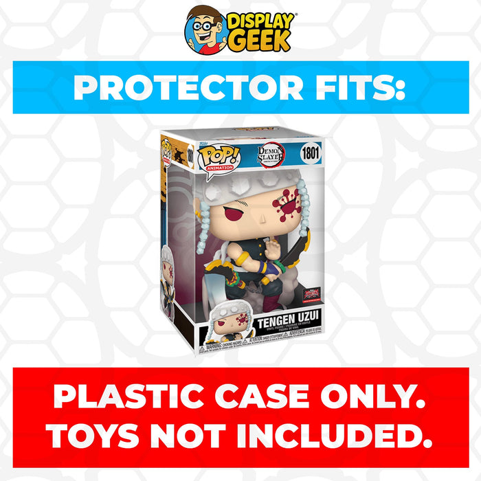Pop Protector for 10 inch Tengen Uzui #1801 Jumbo Size Funko Pop - for just $16.99! 