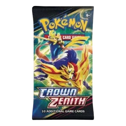 Pokemon Single Booster Pack - Sword & Shield - Crown Zenith - 10 Trading Cards - Premium  - Just $6.35! Shop now at Retro Gaming of Denver