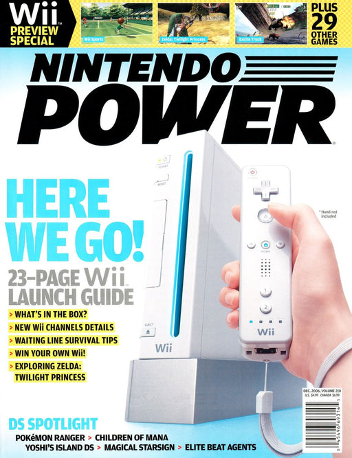 Nintendo Power December 2006 Volume 210 (Books) - Just $9.99! Shop now at Retro Gaming of Denver