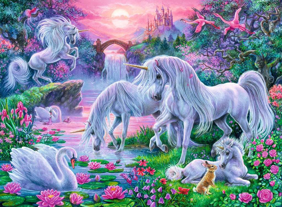 Puzzle: Unicorns in the Sunset Glow - for just $17! 