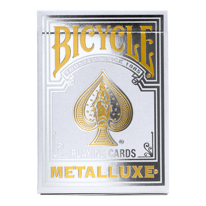 Bicycle Metalluxe Silver 2023 - for just $11.99! 