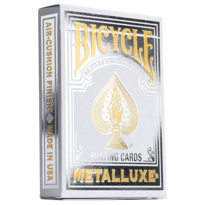 Bicycle Metalluxe Silver 2023 - for just $11.99! 