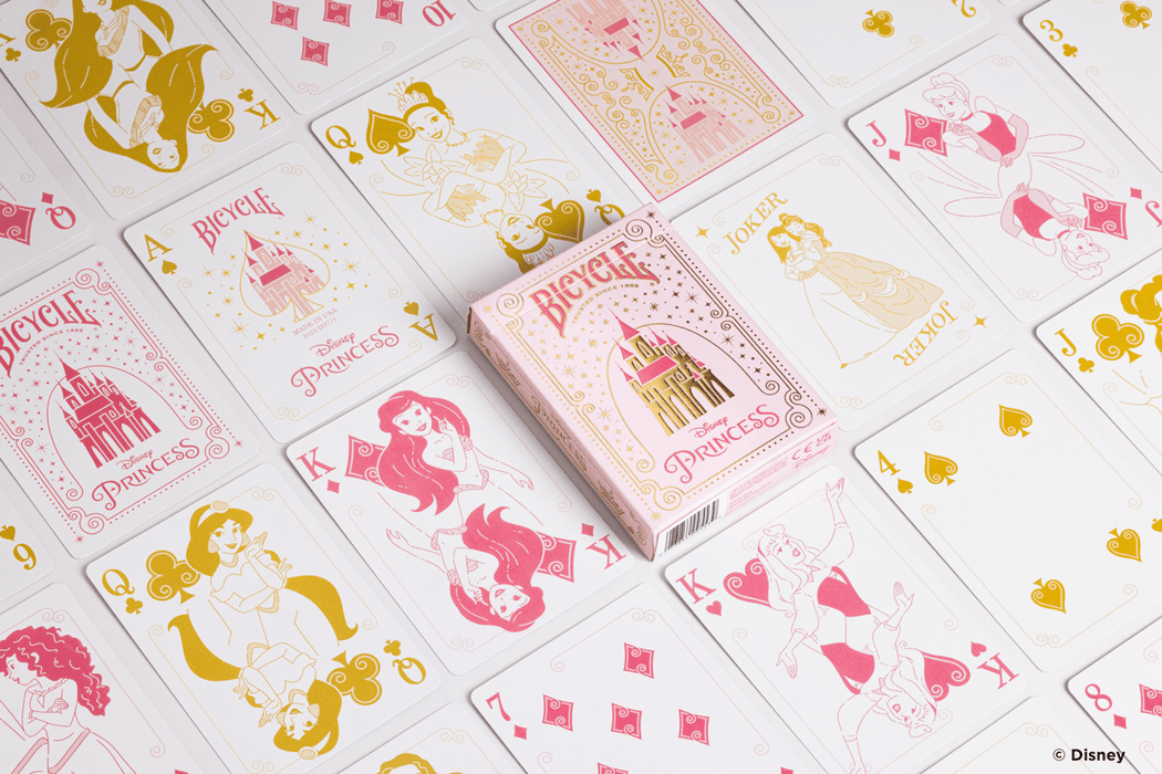 Disney Princess Inspired Playing Cards by Bicycle - Pink - for just $9.99! 