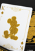 Disney Mickey Mouse inspired Black and Gold Playing Cards - for just $12.99! 