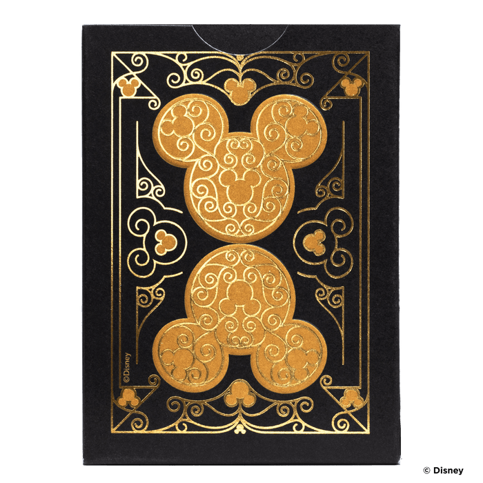 Disney Mickey Mouse inspired Black and Gold Playing Cards - for just $12.99! 