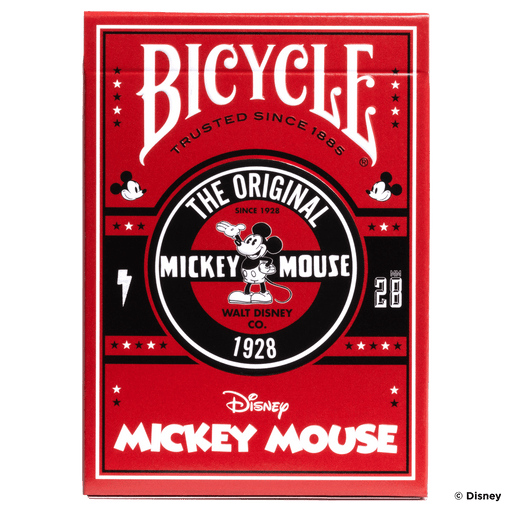 Disney Classic Mickey Mouse inspired Playing Cards by Bicycle - for just $7.99! 