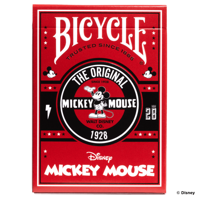 Disney Classic Mickey Mouse inspired Playing Cards by Bicycle - for just $7.99! 