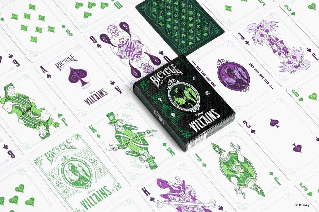 Bicycle Playing Cards: Disney Villains - for just $12.99! 