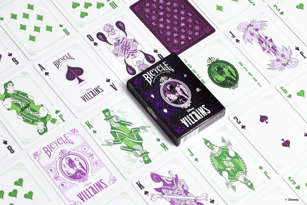 Bicycle Playing Cards: Disney Villains - for just $12.99! 