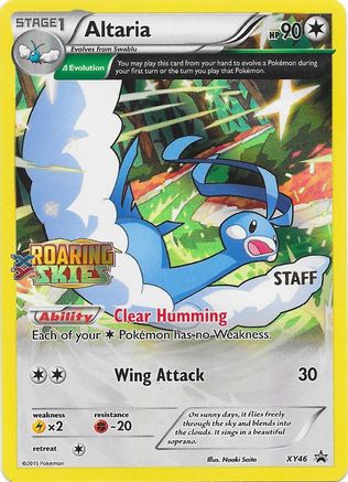 Altaria (Prerelease) [Staff] XY46 - XY Promos Holofoil - for just $36.78! 