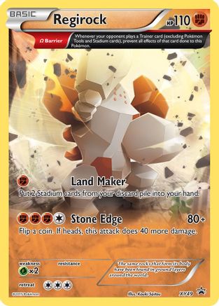 Regirock XY49/211 - XY Promos Holofoil - for just $1.76! 