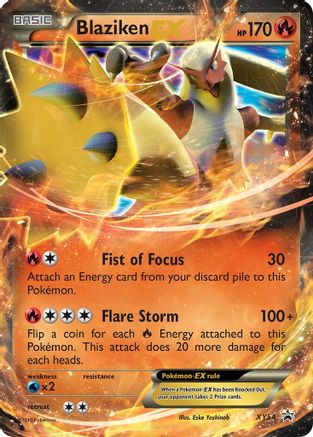 Blaziken EX XY54/211 - XY Promos Holofoil - for just $1.30! 