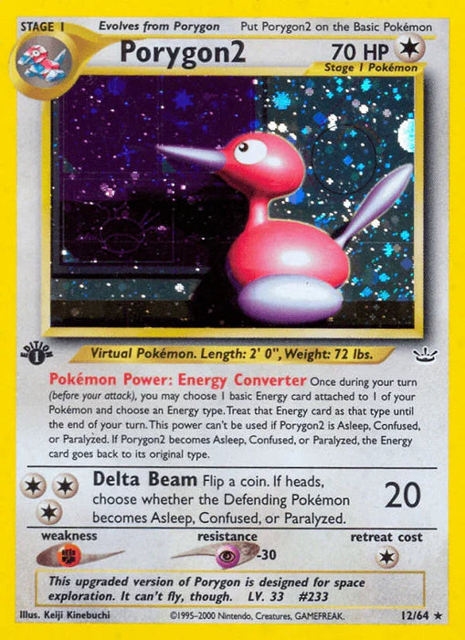 Porygon2 (12/64) [Neo Revelation 1st Edition] - for just $39.40! 