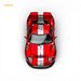 Rhino Model RM Ford GT40 Transparent Red 1:64 - for just $36.99! 