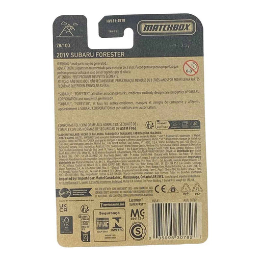 Matchbox 2019 Subaru Forester - Matchbox Series 78/100 - for just $1.79! 