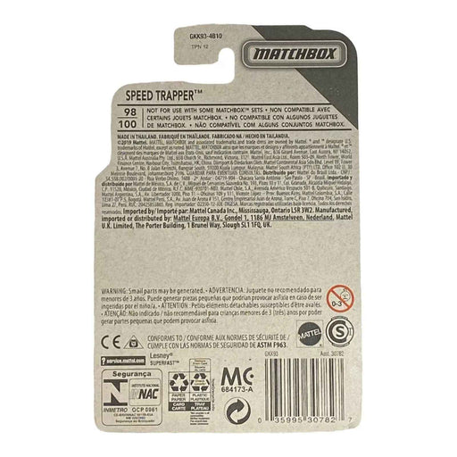 Matchbox Speed Trapper - MBX City Series 98/100 - for just $1.79! 