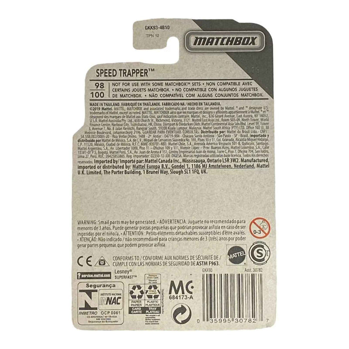 Matchbox Speed Trapper - MBX City Series 98/100 - for just $1.79! 