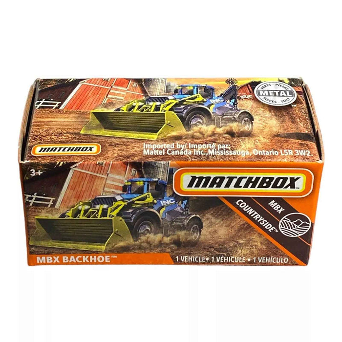 Matchbox Backhoe - Power Grabs - MBX Countryside Series 92/100 - for just $1.79! 