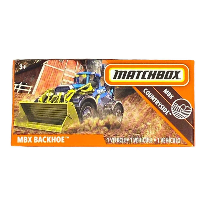 Matchbox Backhoe - Power Grabs - MBX Countryside Series 92/100 - for just $1.79! 