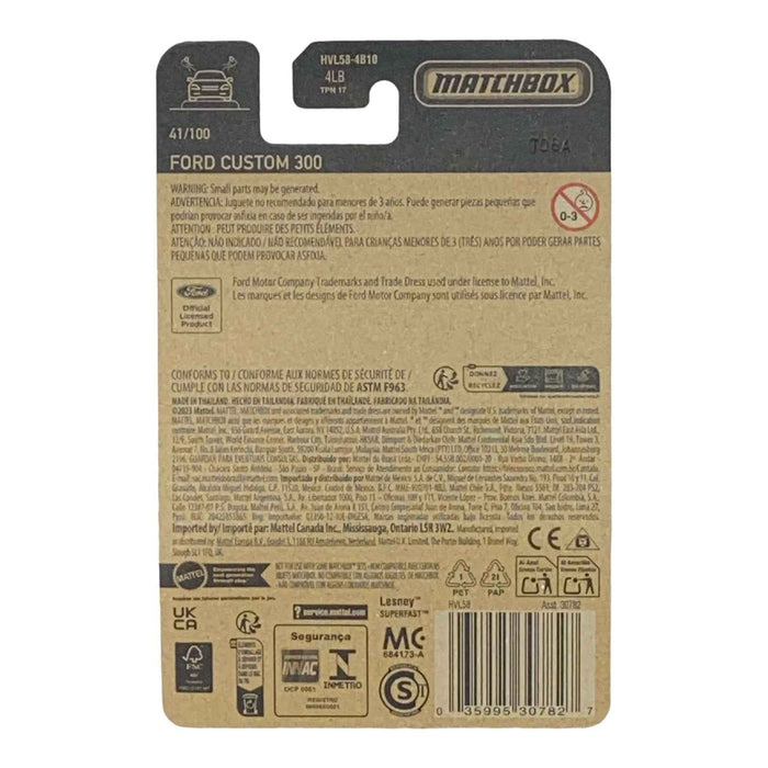 Matchbox Ford Custom 300 - Matchbox Series 41/100 - for just $1.79! 