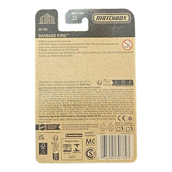 Matchbox Garbage King - Matchbox Series 32/100 - for just $1.79! 