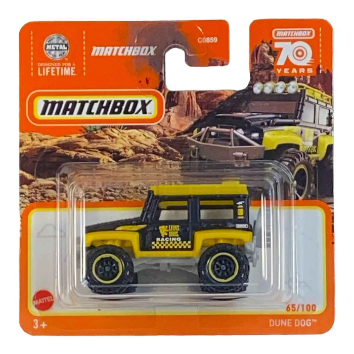 Matchbox Dune Dog - Matchbox 70 Years Series 65/100 Short Card - for just $1.79! 