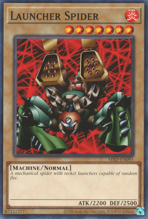 Launcher Spider (25th Anniversary) [MRD-EN095] Common - for just $0.10! 