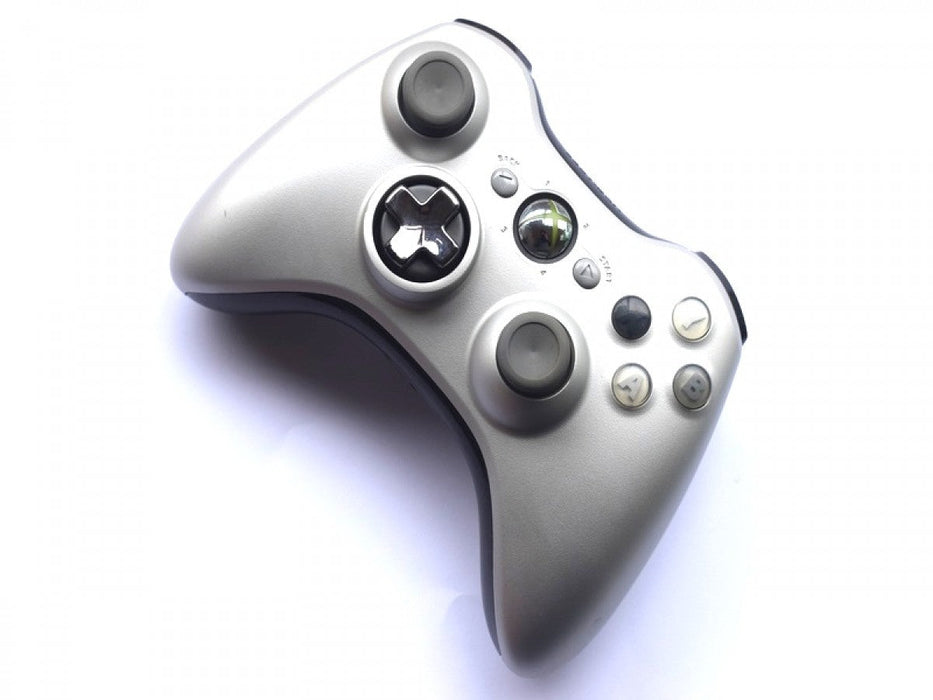 Silver Xbox 360 Wireless Controller – Xbox 360 Accessory (X360) - for just $39.99! 