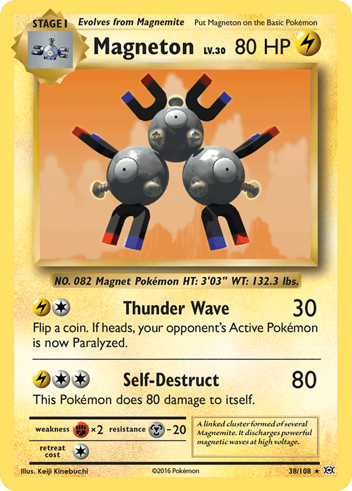 Magneton (38/108) [XY: Evolutions] - for just $0.45! 