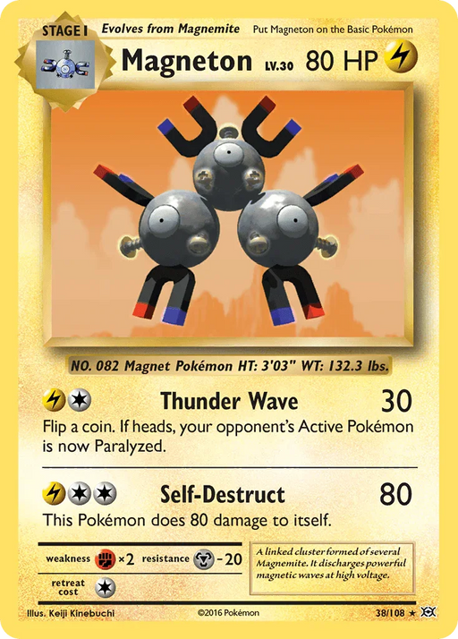 Magneton (38/108) [XY: Evolutions] - for just $0.70! 