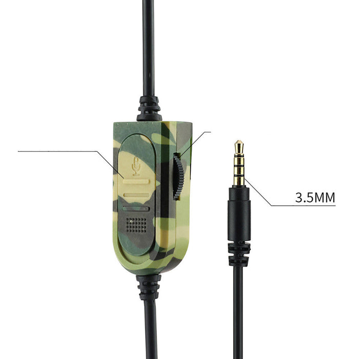 Fashion Wired Gaming Camouflage Headset - for just $67.10! 