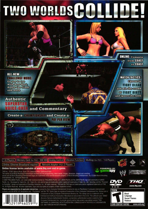 WWE SmackDown vs. Raw – PlayStation 2 (PS2) - for just $15.99! 