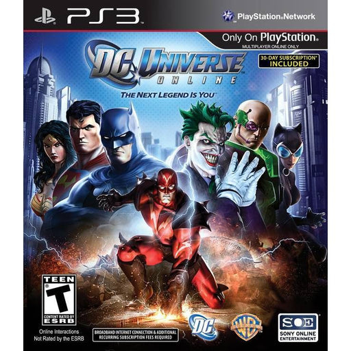 DC Universe Online (Playstation 3) - Premium Video Games - Just $0! Shop now at Retro Gaming of Denver