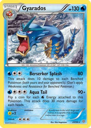 Gyarados 020/98 - XY  Ancient Origins - for just $0.23! 