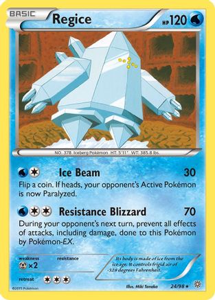 Regice 024/98 - XY  Ancient Origins - for just $0.18! 